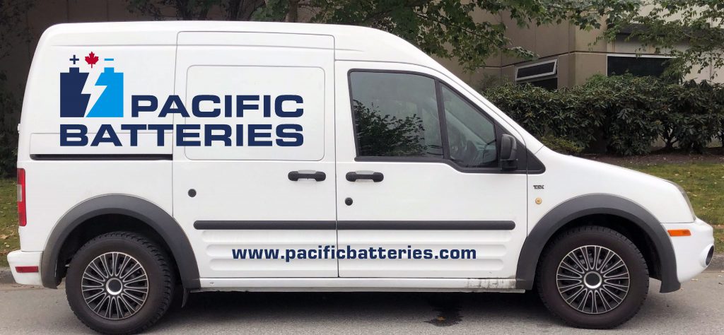 Pacific Batteries van