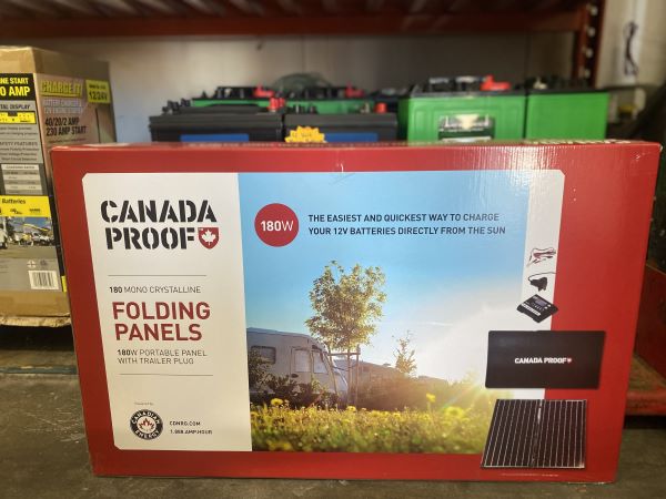 Folding Solar Panels in Inventory