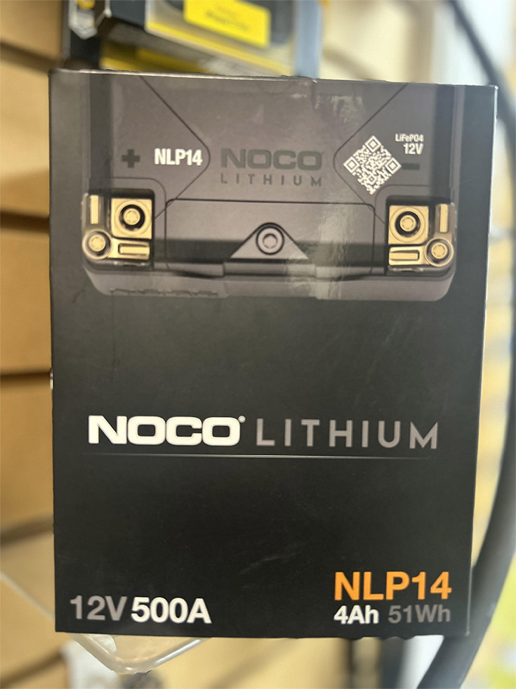 Noco Lithium (LiFePo4) NLP14 Powersport battery for motorcycle, quad, ski-doos and many other